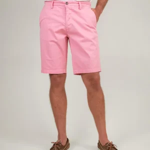 BERMUDA ROSA CON TASCHE A FILO