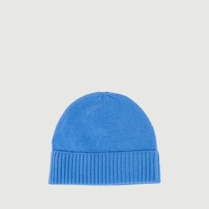 BERRETTO IN CASHMERE AZZURRO