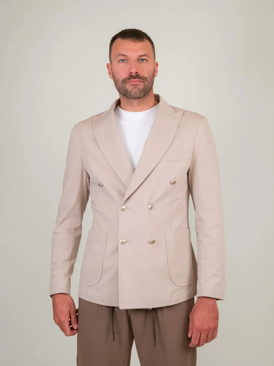 BLAZER DOPPIOPETTO BEIGE
