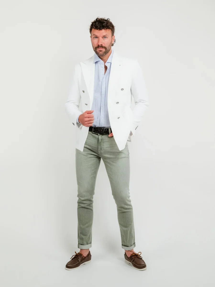 BLAZER DOPPIOPETTO BIANCO - immagine 6