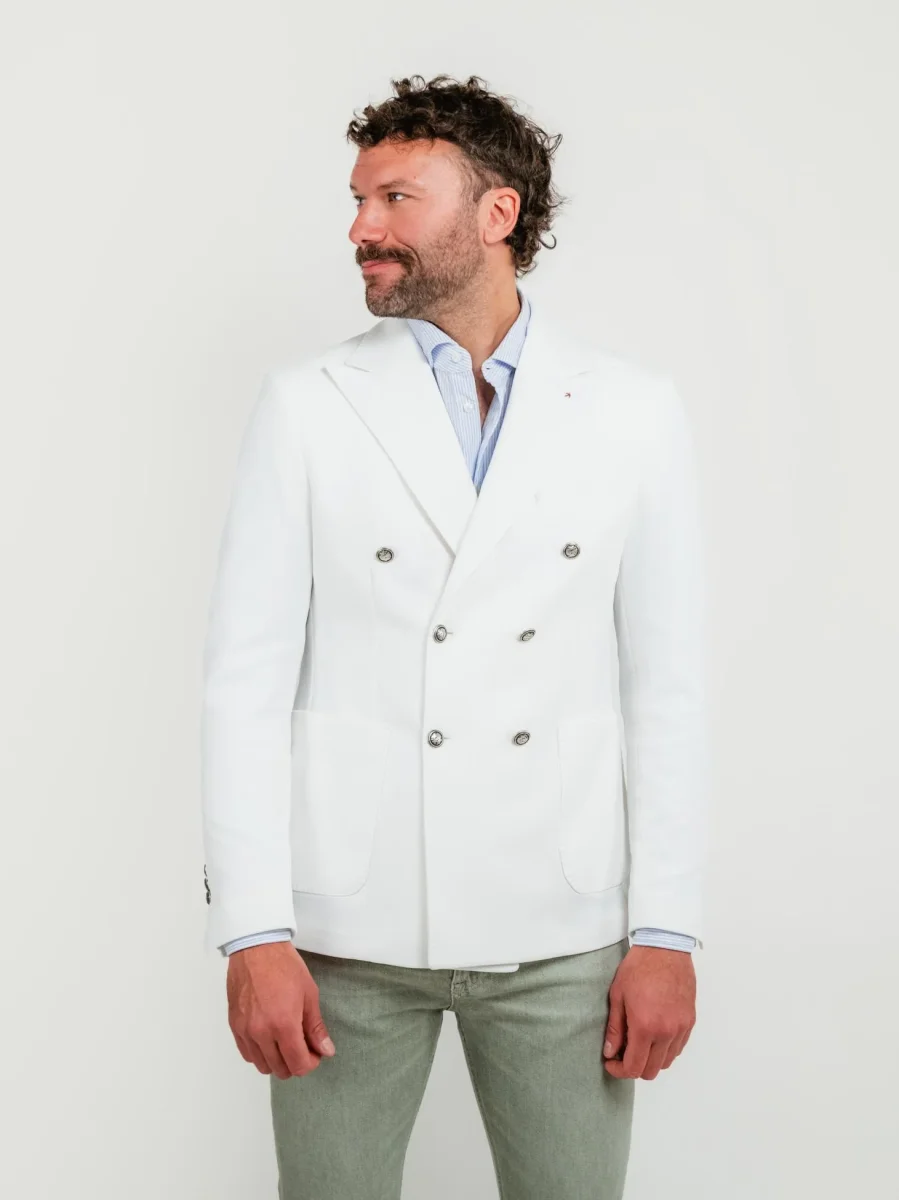 BLAZER DOPPIOPETTO BIANCO