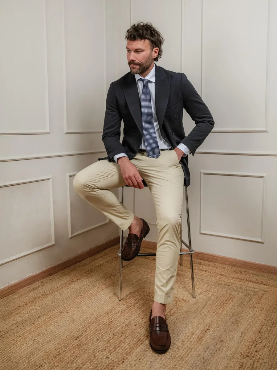 BLAZER DOPPIOPETTO BLU NOTTE - immagine 3