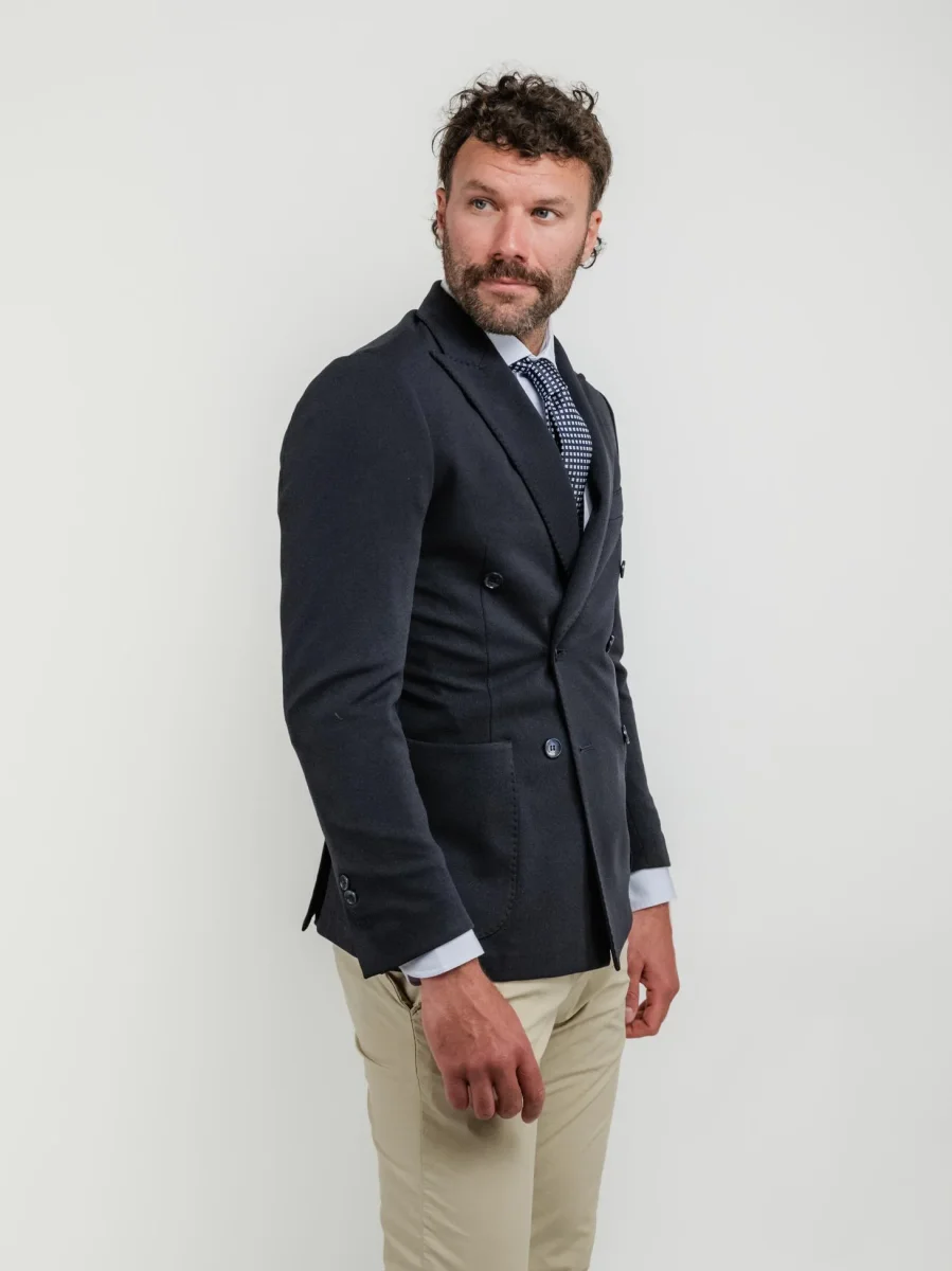 BLAZER DOPPIOPETTO BLU NOTTE - immagine 4