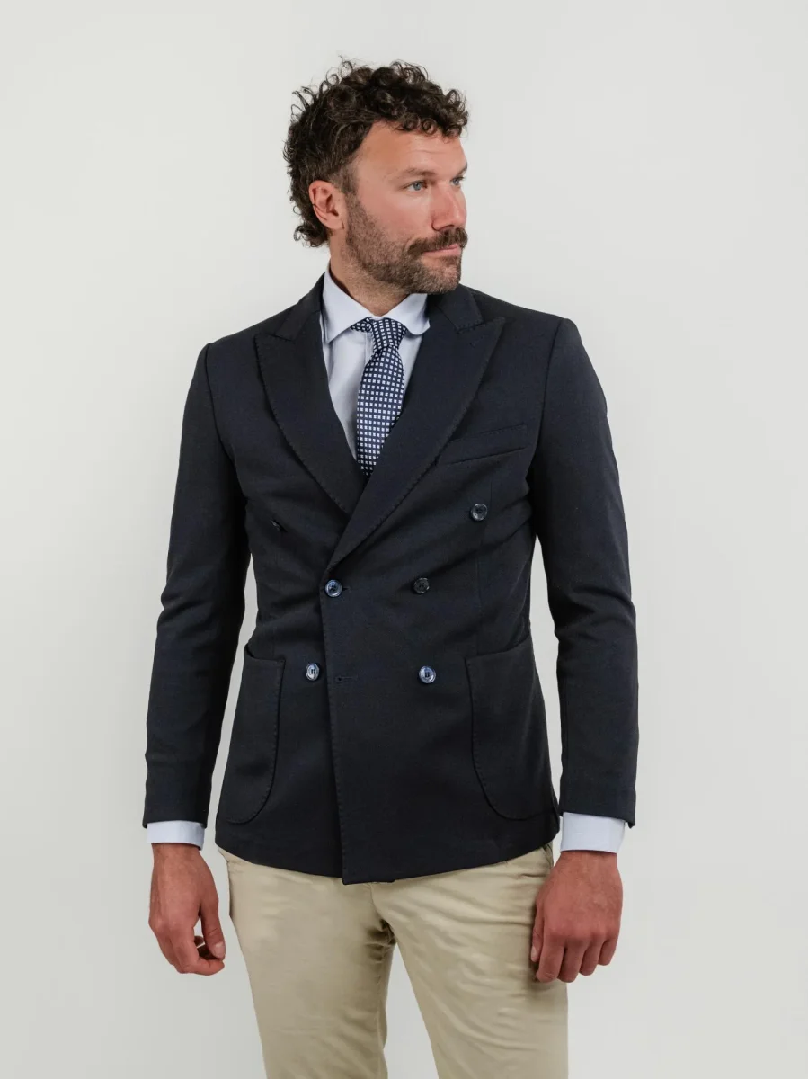 BLAZER DOPPIOPETTO BLU NOTTE
