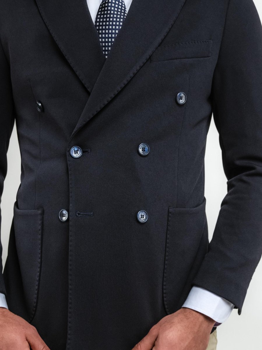 BLAZER DOPPIOPETTO BLU NOTTE - immagine 8