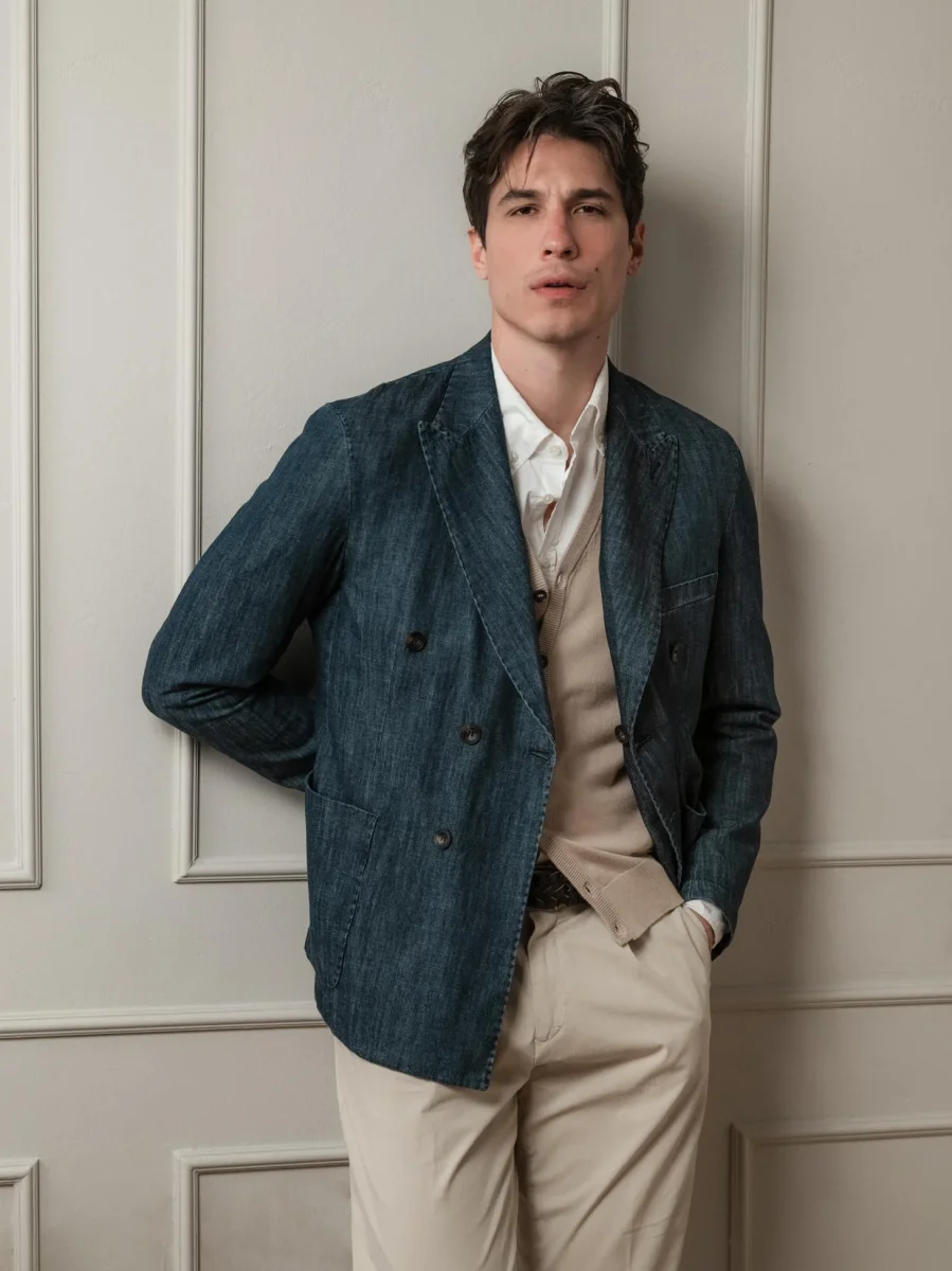 BLAZER DOPPIOPETTO IN DENIM