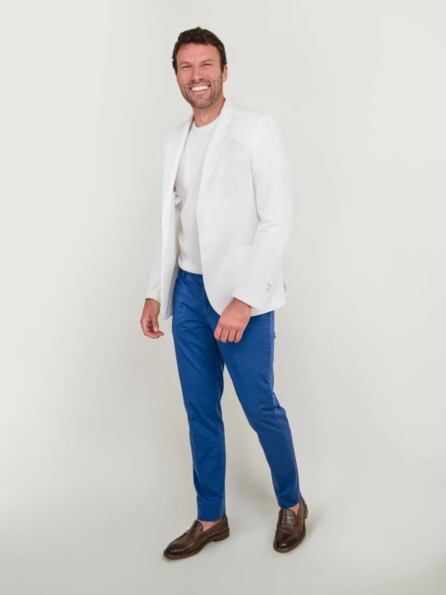 BLAZER DUE BOTTONI BIANCO OTTICO - immagine 6