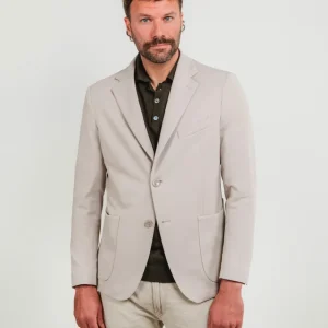 BLAZER MONOPETTO BEIGE