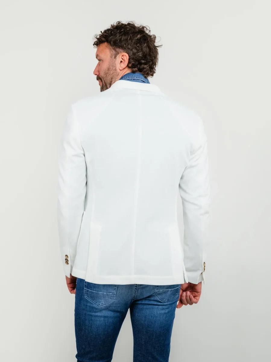 BLAZER MONOPETTO BIANCO - immagine 4
