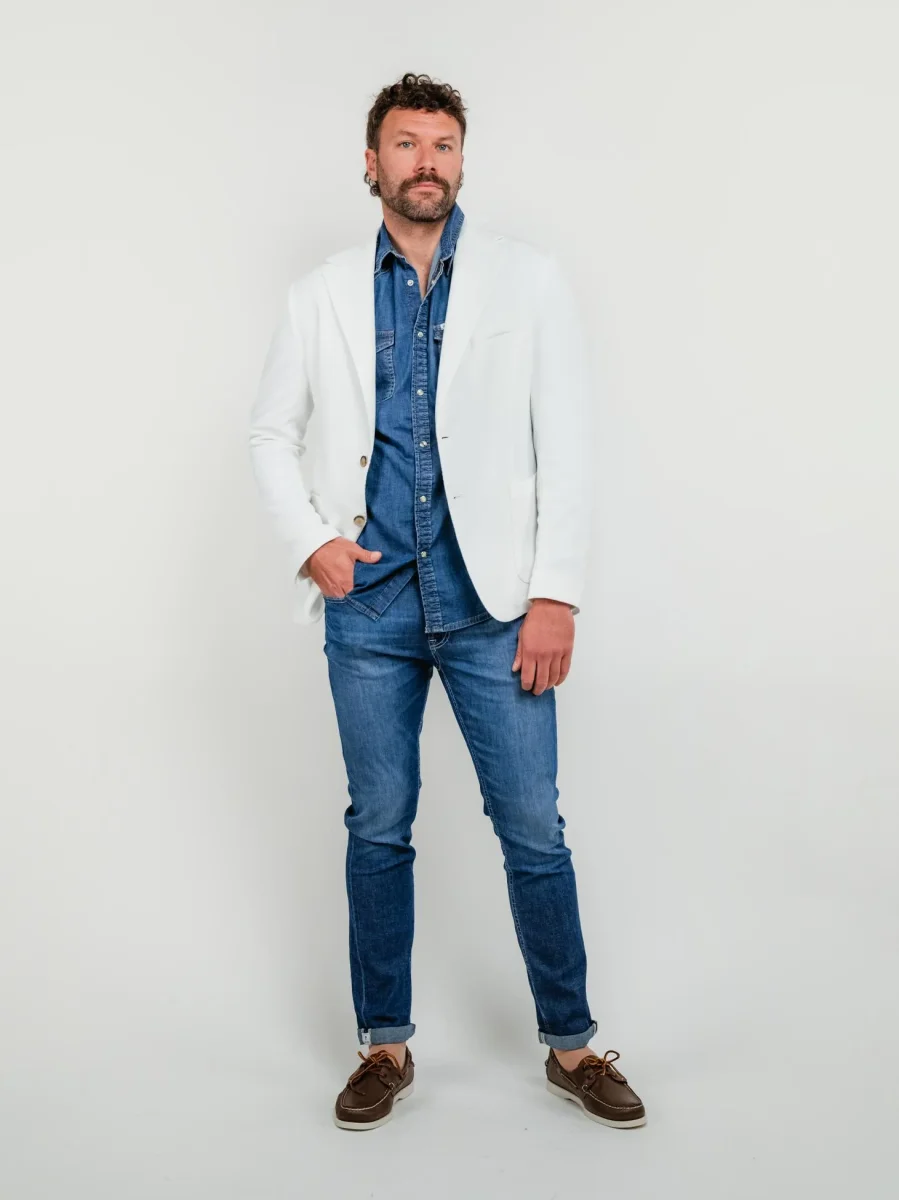 BLAZER MONOPETTO BIANCO - immagine 6