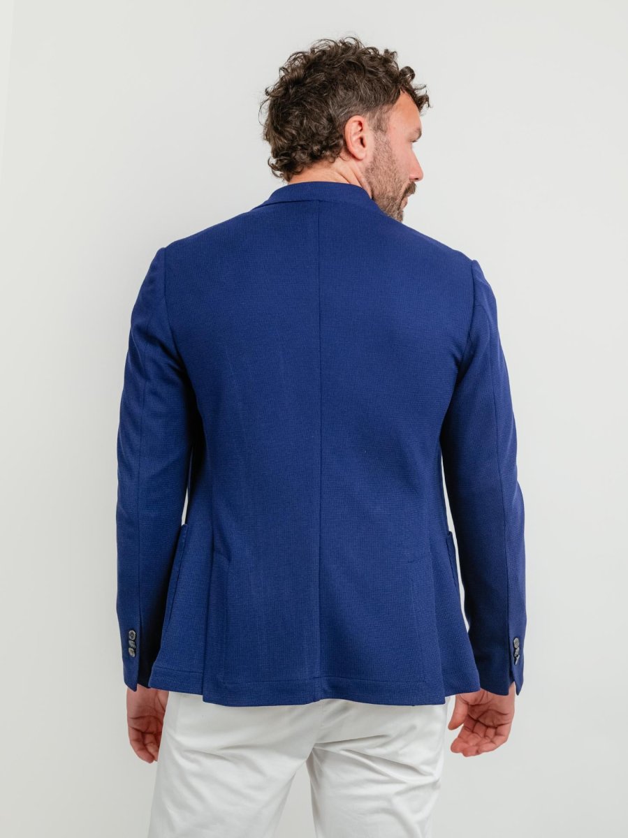 BLAZER MONOPETTO BLU REALE - immagine 4