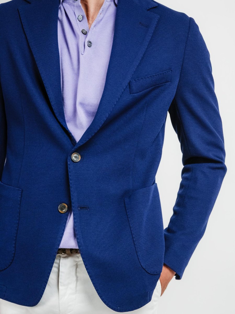 BLAZER MONOPETTO BLU REALE - immagine 6