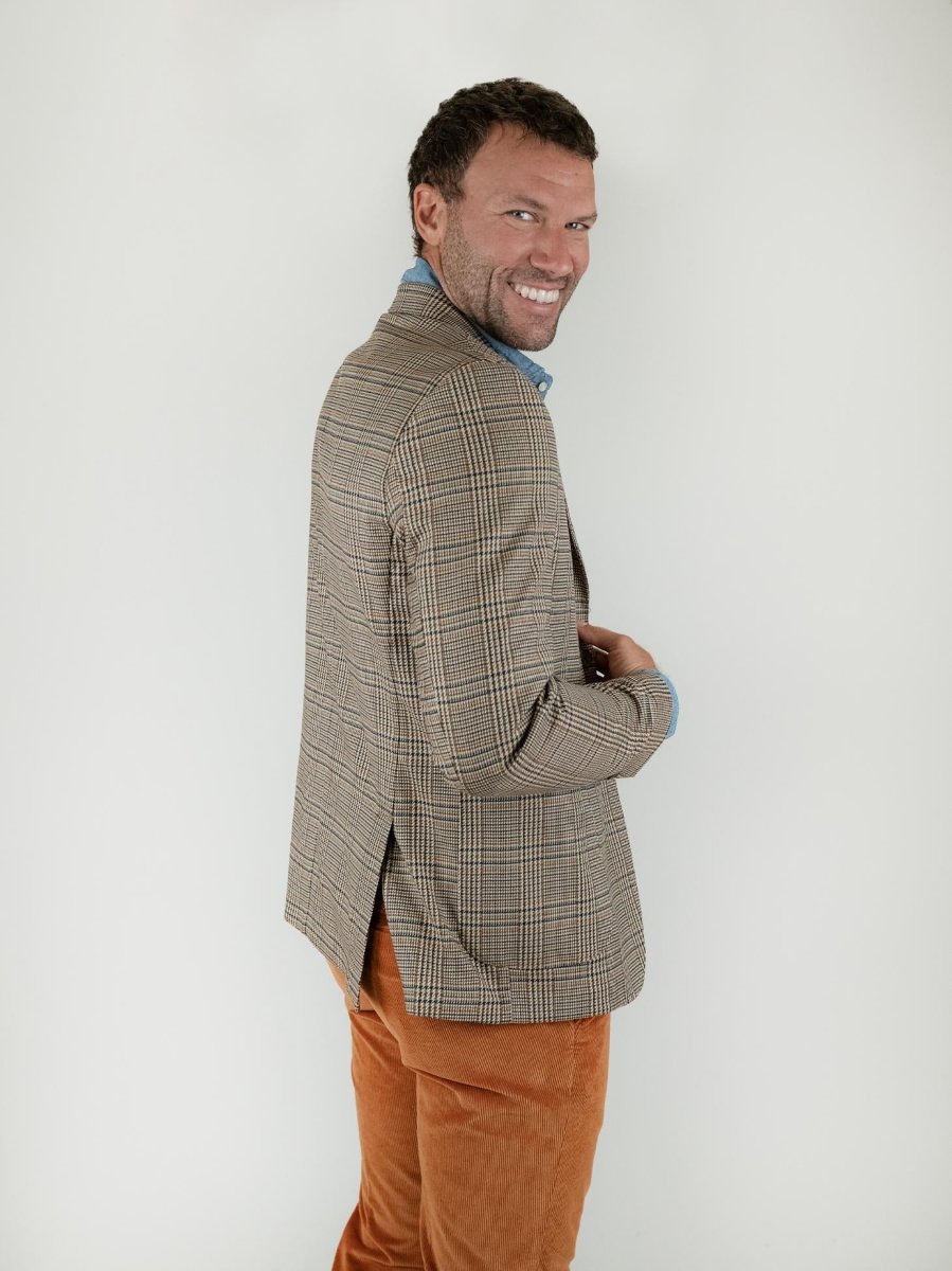 BLAZER PRINCIPE DI GALLES MORO - immagine 3