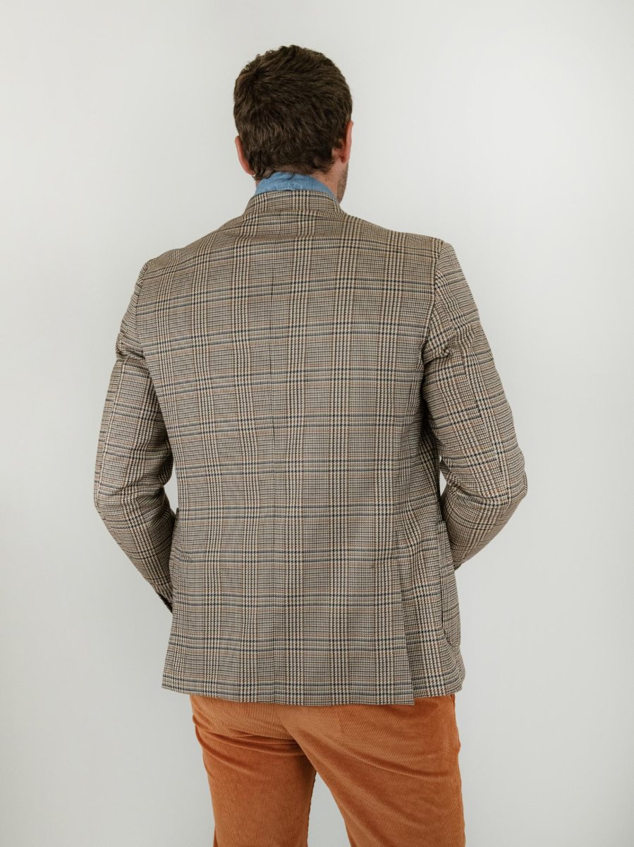 BLAZER PRINCIPE DI GALLES MORO - immagine 4