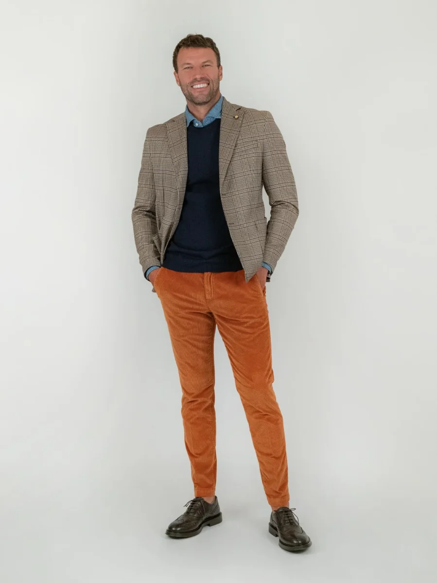 BLAZER PRINCIPE DI GALLES MORO - immagine 7