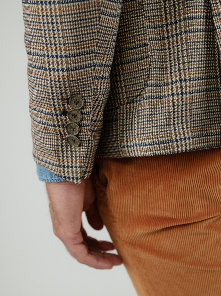 BLAZER PRINCIPE DI GALLES MORO - immagine 6