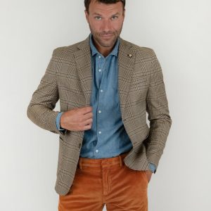 BLAZER PRINCIPE DI GALLES MORO