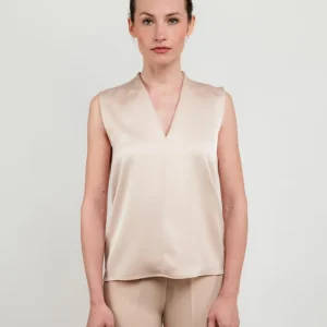 BLUSA COLOR CHAMPAGNE