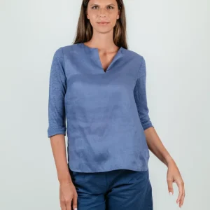 BLUSA IN LINO BLUETTE
