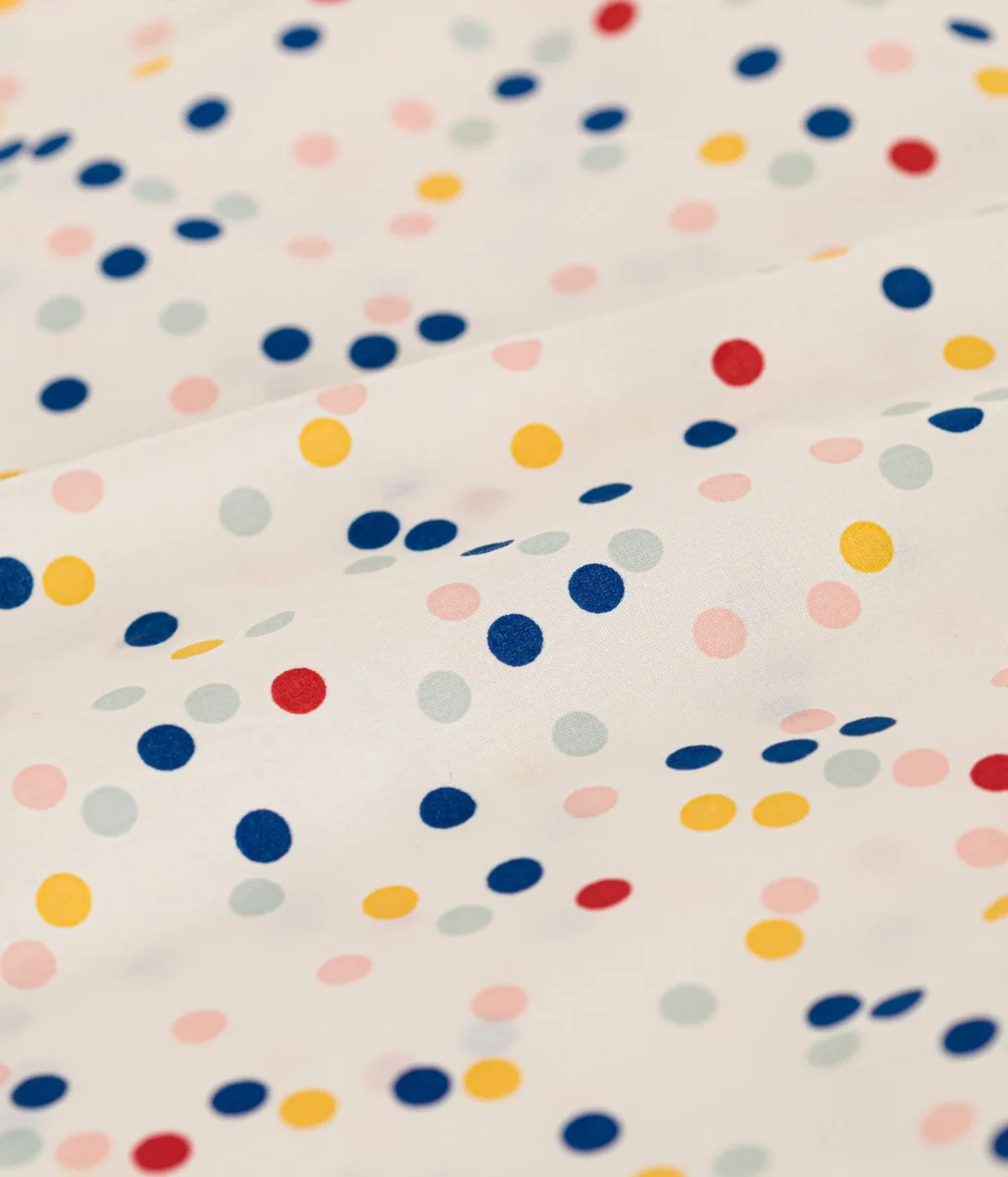 BLUSA SENZA MANICHE IN POPELINE BEBÈ - immagine 3