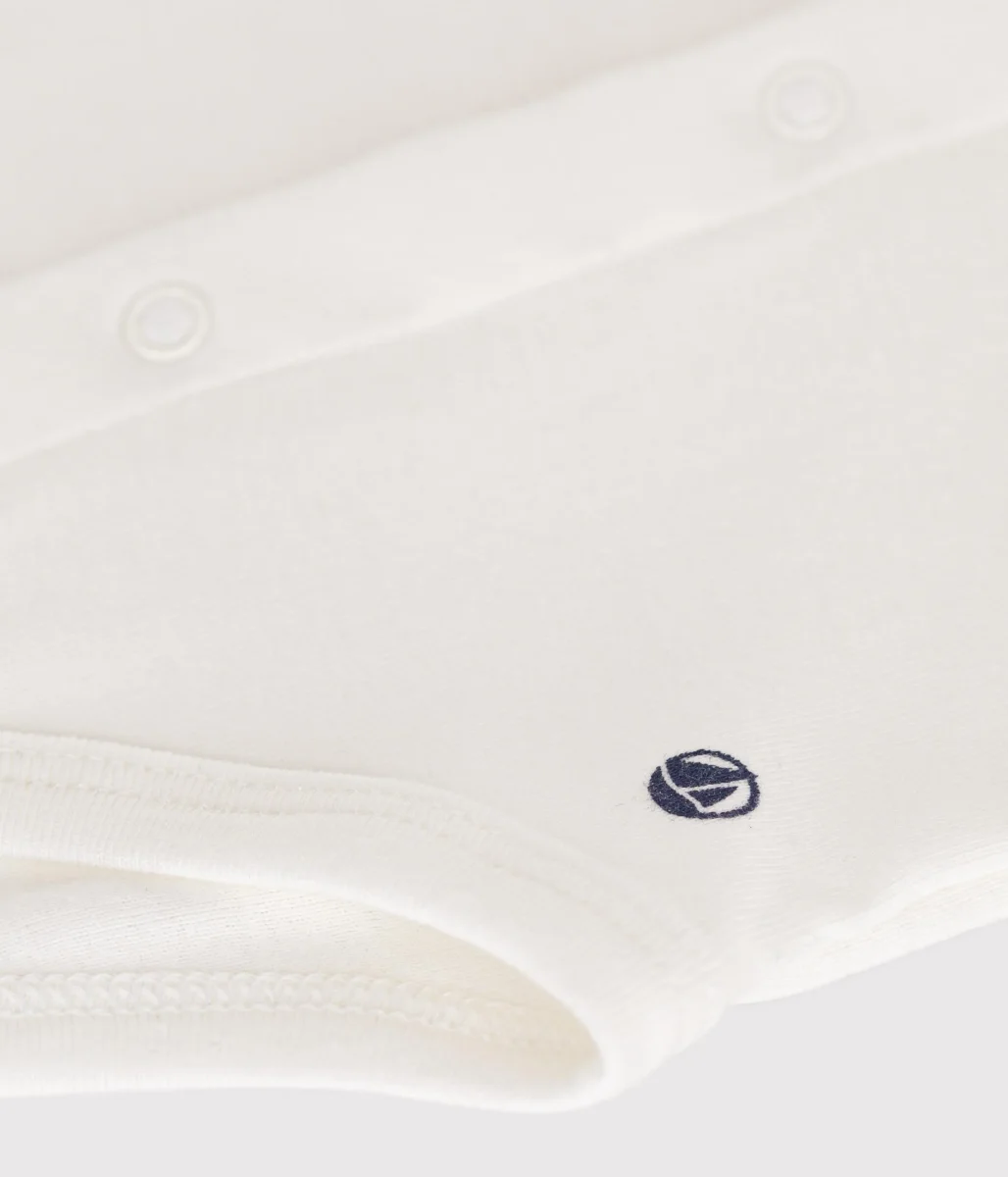 BODY MANICA CORTA CON COLLETTO BEBÈ - immagine 4