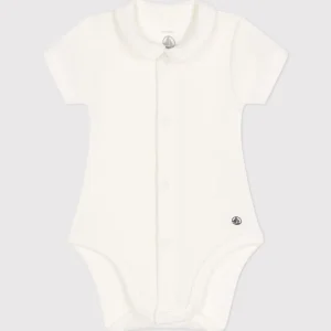 BODY MANICA CORTA CON COLLETTO BEBÈ