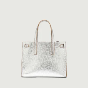 BORSA ALTEA IN PELLE ARGENTO