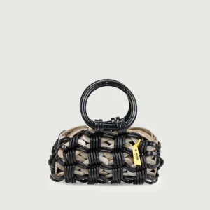 BORSA A MANO LOOP IN RESINA MULTICOLOR LIQUIRIZIA