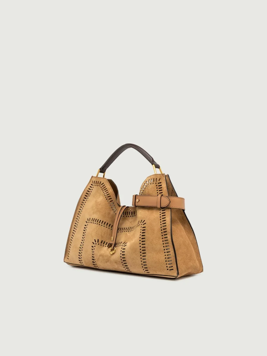BORSA A SPALLA AURORA MAXI PEANUT BUTTER - immagine 3