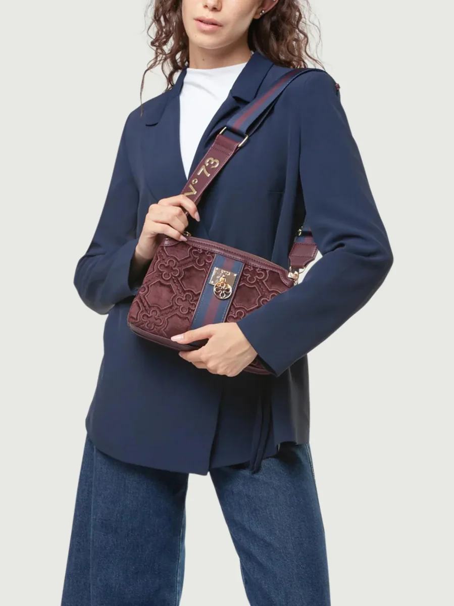 BORSA A SPALLA CATE BORDEAUX - immagine 6