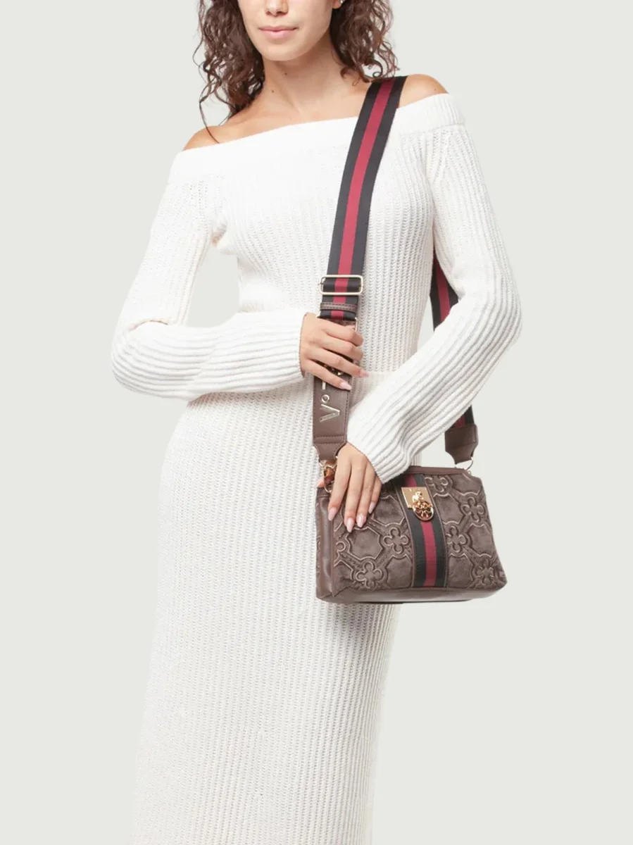 BORSA A SPALLA CATE TAUPE - immagine 6