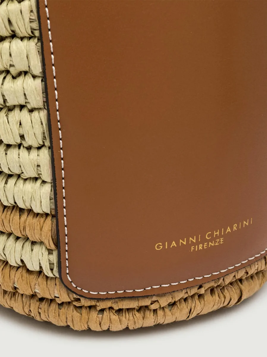 BORSA A SPALLA MAE CARAMELLO - immagine 5