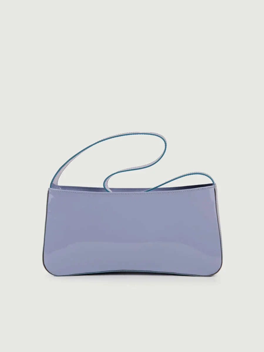 BORSA A SPALLA SEVENTY CARTA ZUCCHERO IN VERNICE