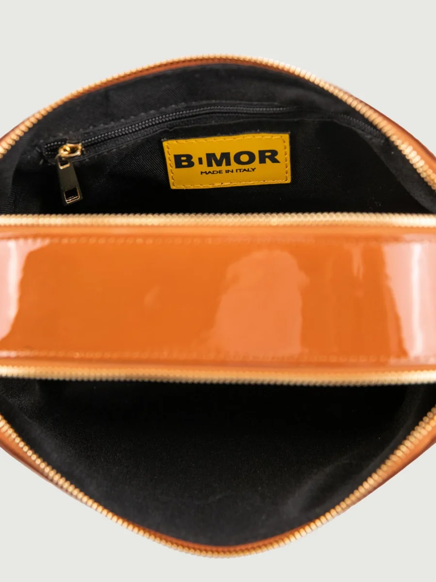 BORSA A TRACOLLA MAXI YOURS MATTONE IN PELLE VERNICE - immagine 5