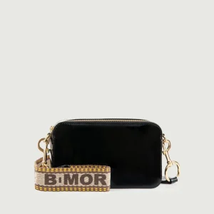 BORSA A TRACOLLA MAXI YOURS NERA IN PELLE VERNICE