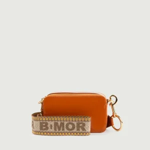 BORSA A TRACOLLA YOURS MATTONE IN PELLE VERNICE