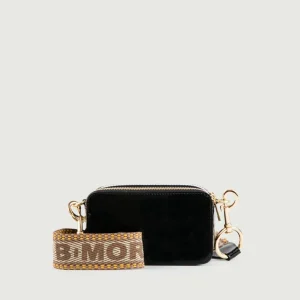 BORSA A TRACOLLA YOURS NERA IN PELLE VERNICE