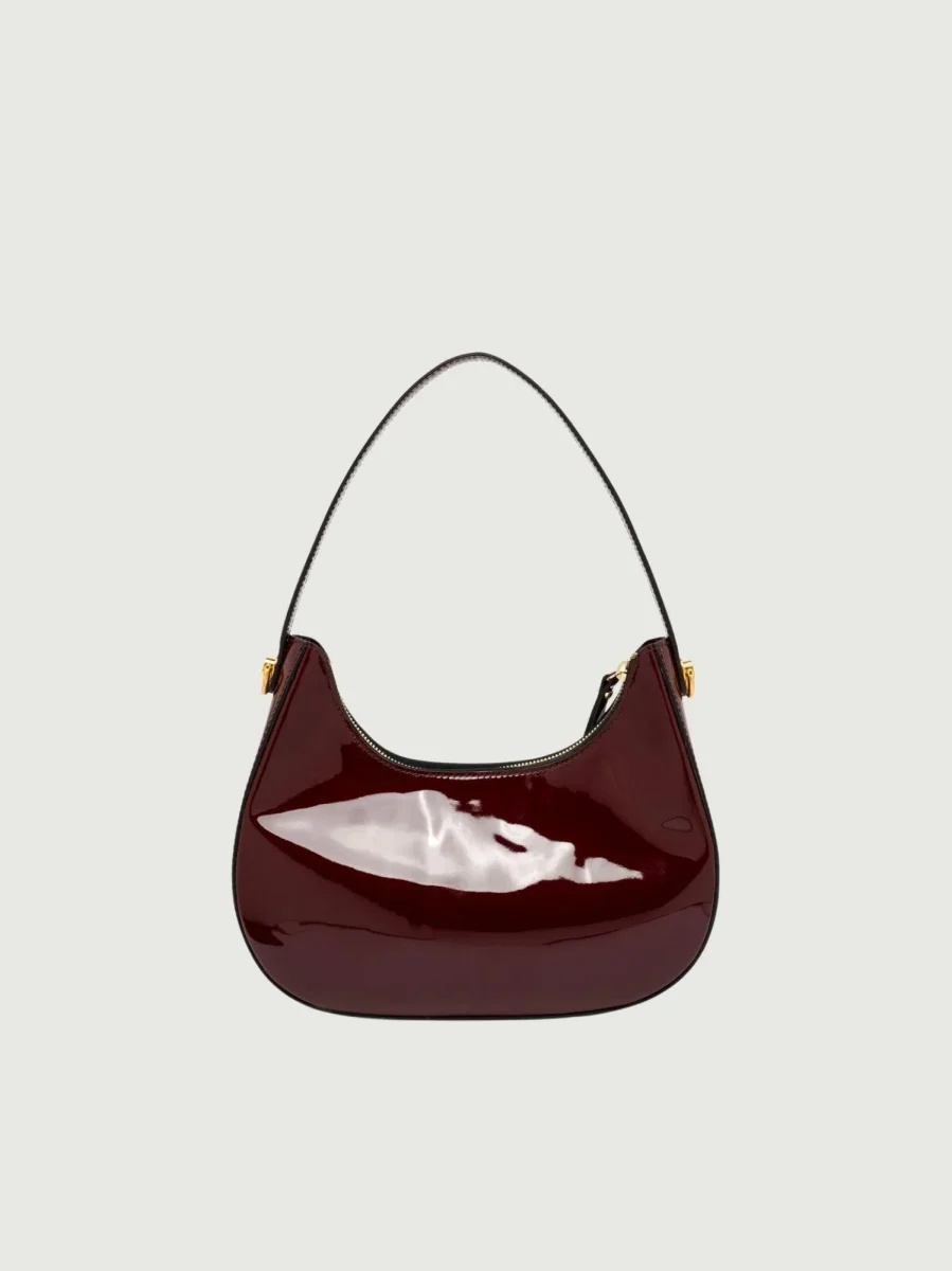 BORSA BLANCHE IN VERNICE WINE BERRY - immagine 3