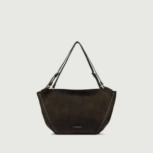 BORSA BLOOM IN CAMOSCIO MOKA