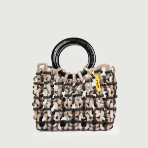 BORSA CON MANICI DOLL IN RESINA MULTICOLOR LIQUIRIZIA