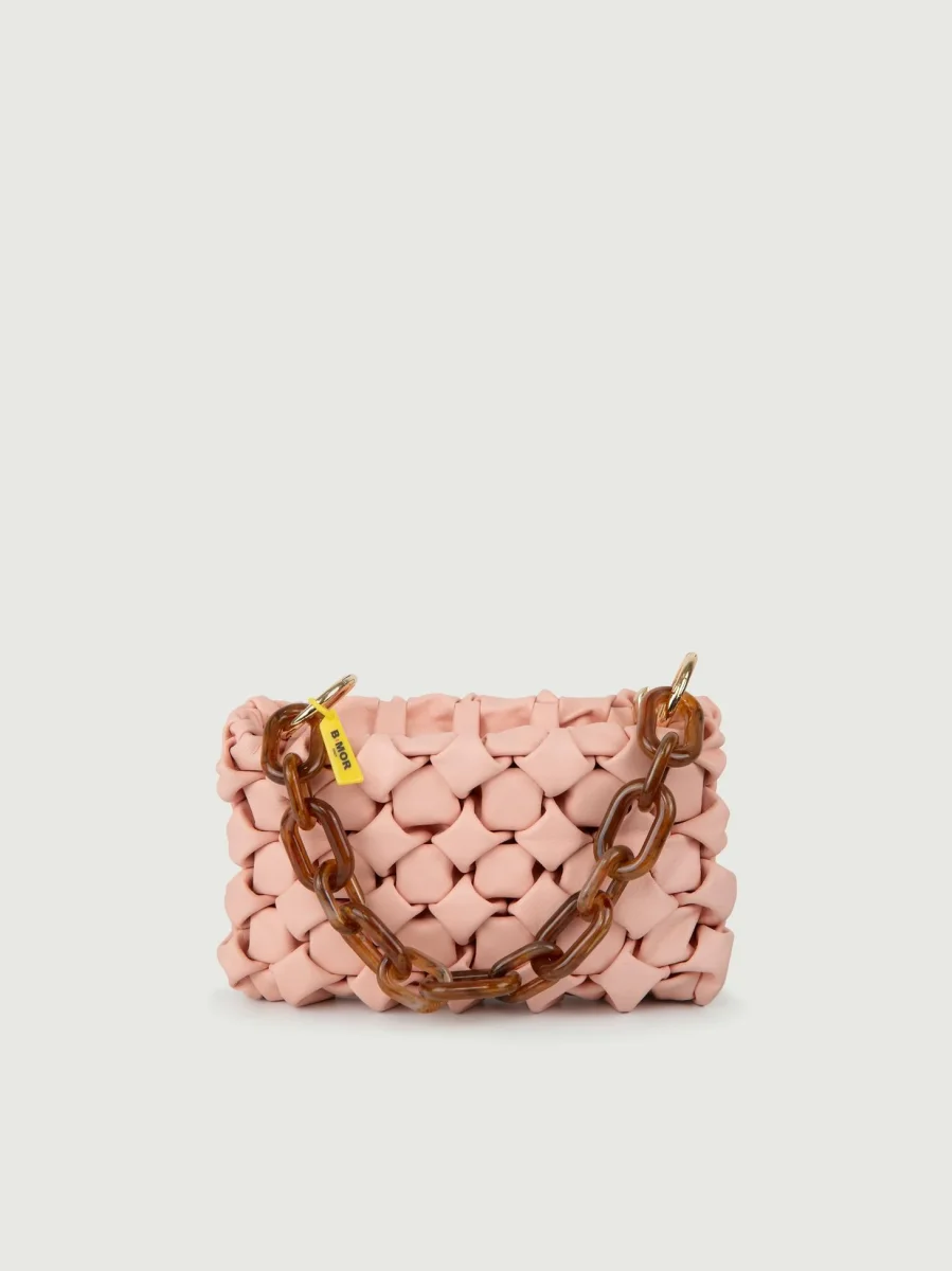 BORSA CURLY IN PELLE INTRECCIATA CIPRIA