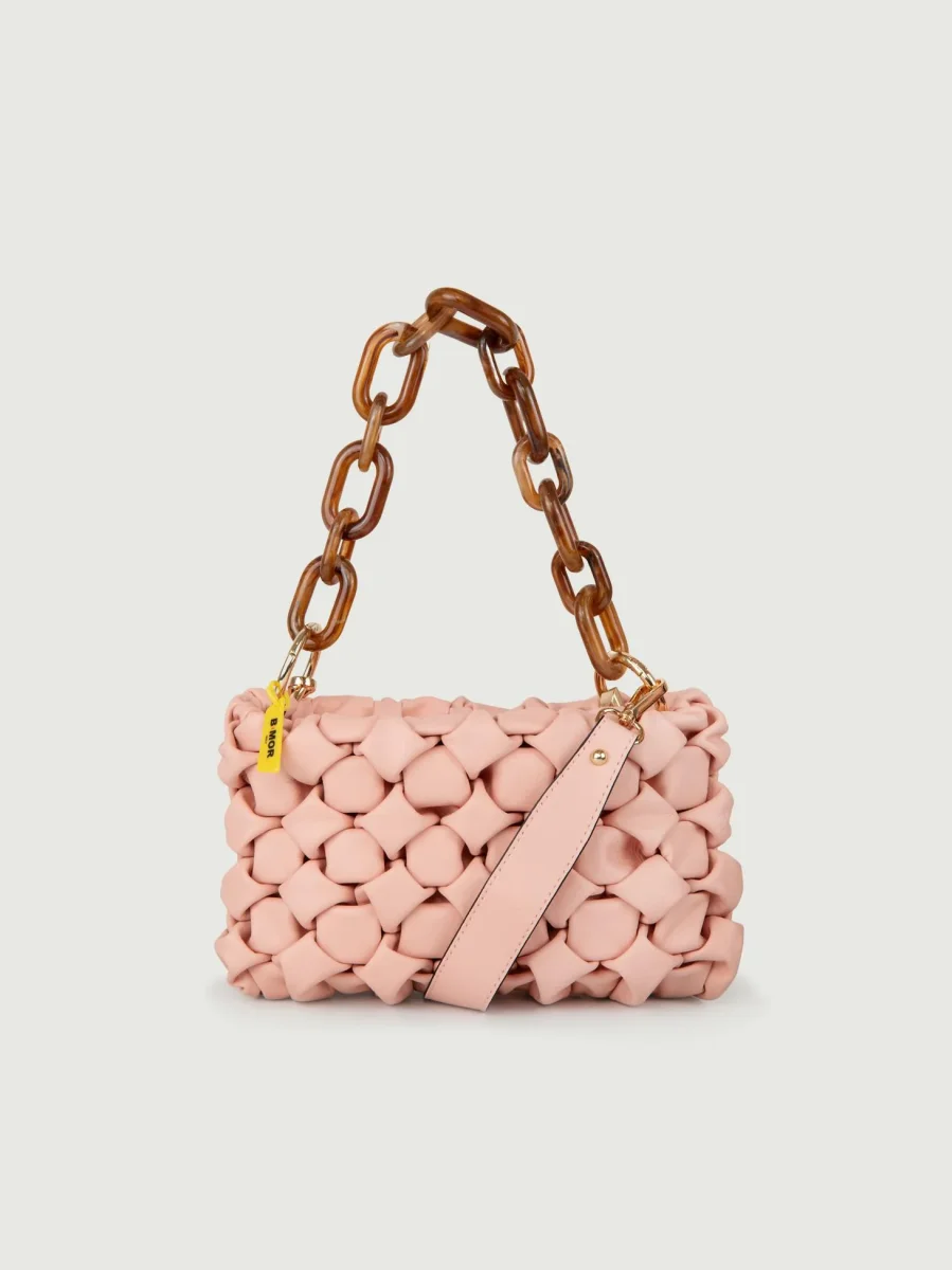 BORSA CURLY IN PELLE INTRECCIATA CIPRIA - immagine 4