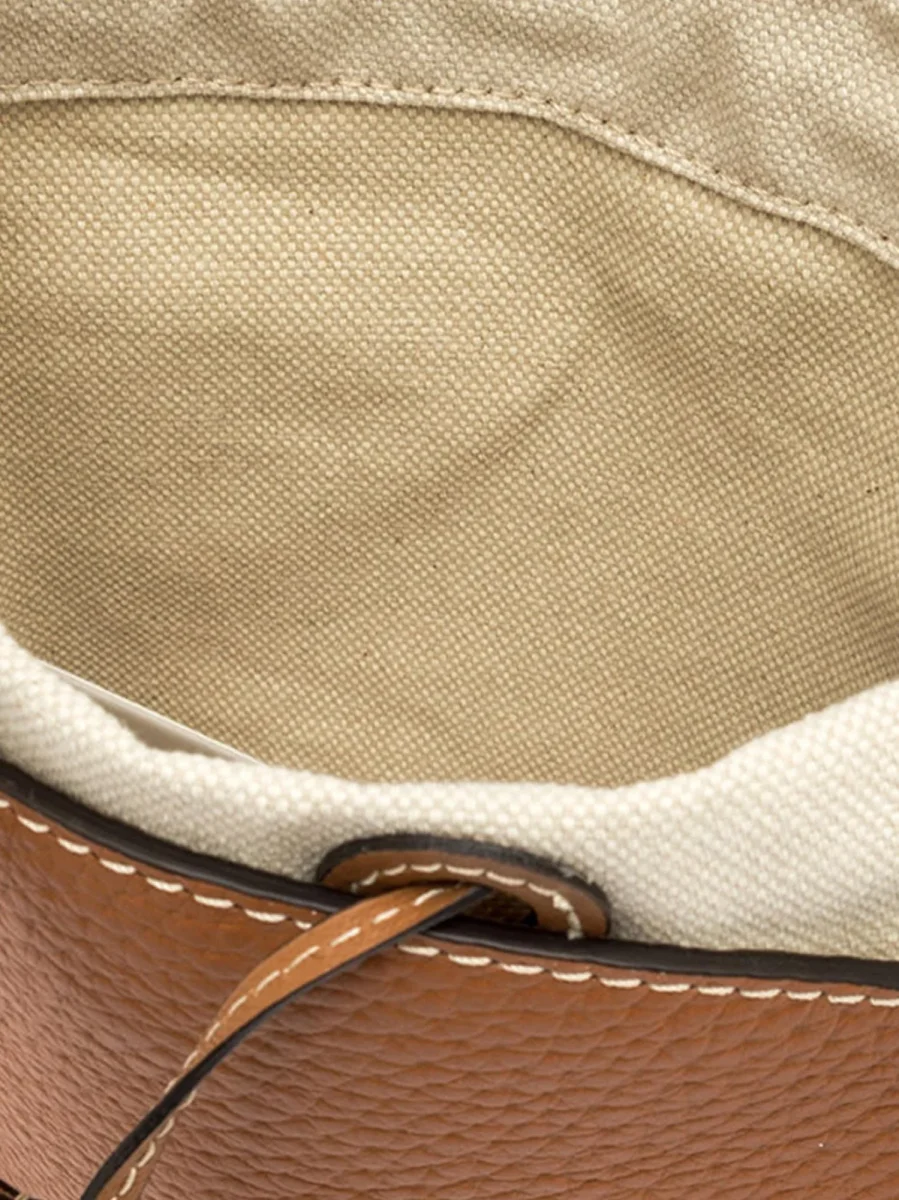 BORSA DA SPALLA ASIA CARAMELLO & SABBIA - immagine 5