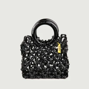 BORSA DOLL IN RESINA NERA