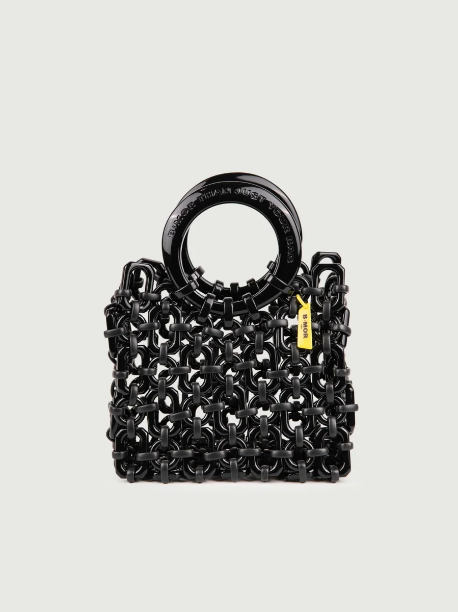BORSA DOLL IN RESINA NERA
