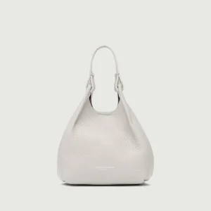 BORSA DUA MINI IN PELLE SABBIA