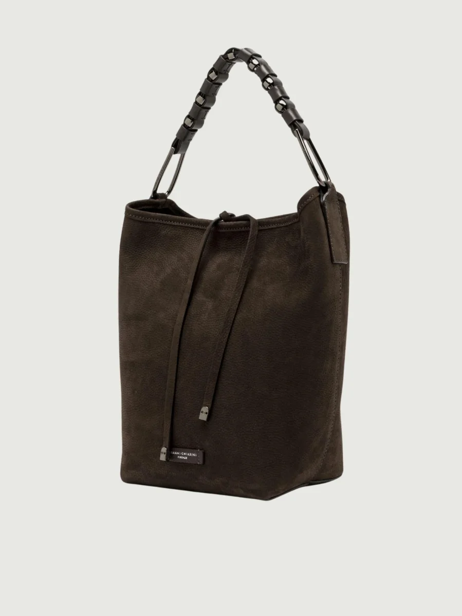 BORSA ELIANA IN NABUK ESPRESSO - immagine 4