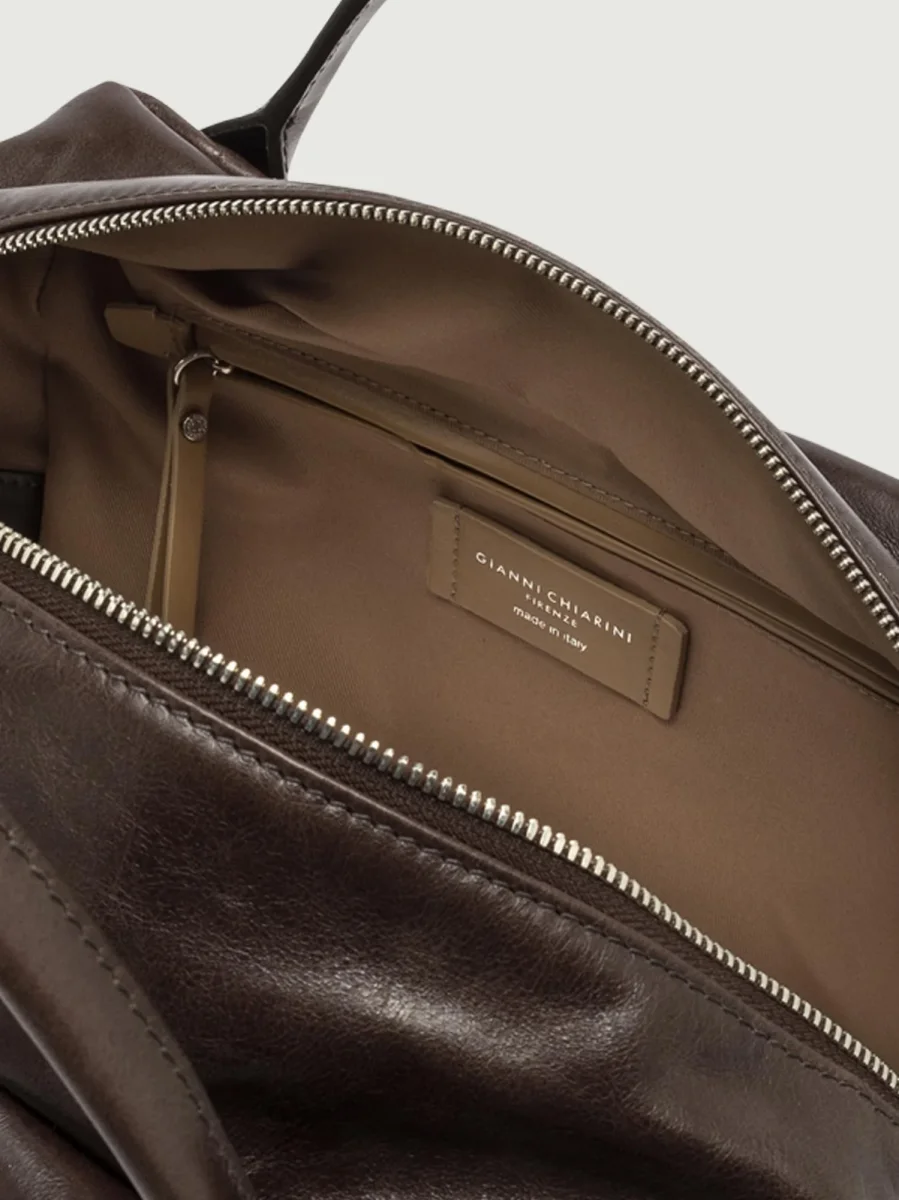 BORSA EMILY A BAULETTO MEDIO IN PELLE VINTAGE - immagine 5