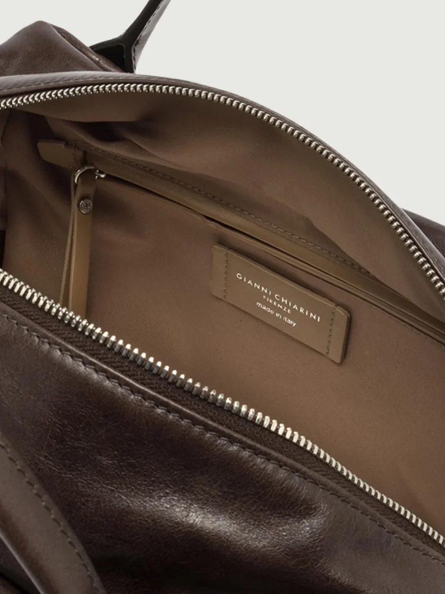 BORSA EMILY A BAULETTO MEDIO IN PELLE VINTAGE - immagine 4