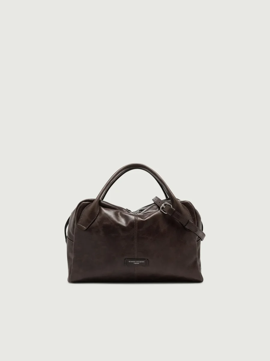 BORSA EMILY A BAULETTO MEDIO IN PELLE VINTAGE